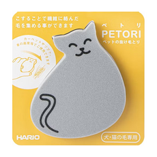HARIO 好璃奧 寵物專用清潔泡棉 115 x 87 x 20 mm, 白犬 + 灰貓, 1個