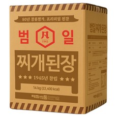 범일 찌개 된장, 14kg, 1개