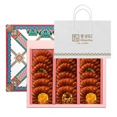 Mengxiang82 夢想 Dessert Library藥果禮盒 18顆入+購物袋組, 828g, 1組