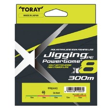 TORAY 東麗 JIGGING 鐵板用PE X8 全日本製 PE線 Power Game 高強度釣魚線, 1個