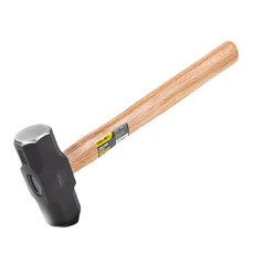 델리 툴즈 휴대용 다용도 핸드 툴 강철 망치 블랙 + 우드 DL5203, 1개