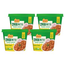 MONGGO FOODS INC. Byulmi Pocha杯裝奶油辣炒年糕, 140g, 4入