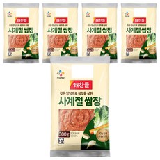 CJ Haechandle 好餐得 四季韓式醬, 300g, 5個