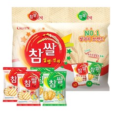 크라운 참쌀 설병 128g x 2p + 선과 115g x 2p, 486g, 1개