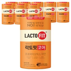 락토핏 코어 유산균 60p, 120g, 9개