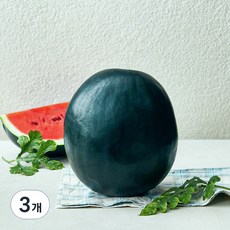 흑미 11brix 수박, 4kg 이상, 3개