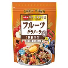 NISSIN 日清 綜合水果穀物脆 楓糖果實, 500g, 1包