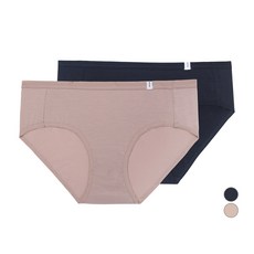 팬톤 여성용 텐셀 삼각 팬티 2종 세트