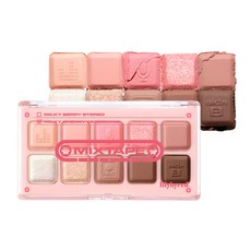 lilybyred 浪漫情懷10色眼影盤, 10 奶油櫻桃唱片, 1入