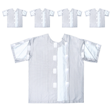 便利安 男性病患服上衣 L, 5個