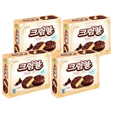 CROWN 皇冠 奶油夾心巧克力派, 384g, 4盒