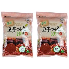 유성 김치용 고춧가루, 1kg, 2개