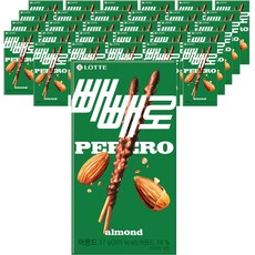 LOTTE 樂天 PEPERO杏仁巧克力棒, 40盒, 37g