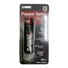SABRE 沙豹 輕量鑰匙圈型 防身噴霧器 黑色, 1個