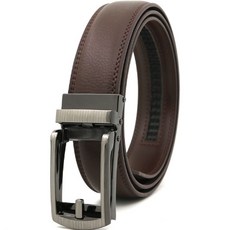 Flori 男士皮革自動休閒皮帶