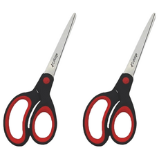 CutEdge 鋒銳 7吋不沾膠萬用剪 附專利刀座, C0041, 2支