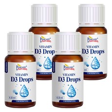 ESMOND NATURAL 愛司盟 貝維D液 4.8ml，補充寶寶維生素D，促進骨骼牙齒健康, 4瓶