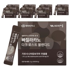 EVER BIKINI 藤黃果萃取深焙美式即溶咖啡粉 60條入, 90g, 8個