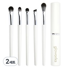 Gloworks 化妝刷5件組, 2個, 混色