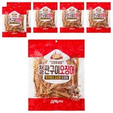 ojingeosesang 鐵板烤魷魚, 150g, 6包