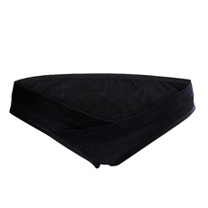 包臀純棉舒適抗菌低腰內褲, 黑色