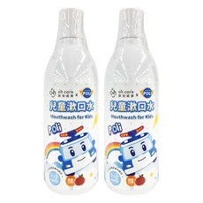 oh care 歐克威爾 Poli波力 兒童漱口水, 350ml, 2瓶