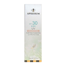 APISERUM 愛比森 淨透無暇隔離粉底乳 SPF30 UV 防曬, 單色, 1條