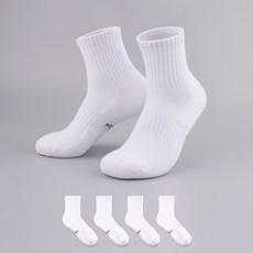 Sockpiens 男款 Deofree Max 緩震夏季運動中筒襪 5雙組
