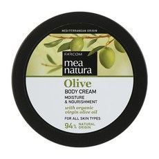 mea natura 橄欖喚膚滋養霜 94%天然成分 適合全膚質, 250ml, 1罐