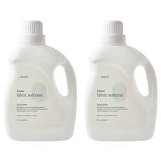 simplyO Honest 棉花香氛衣物柔軟精 正裝, 2.5L, 2個