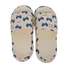 kUSUgURU JAPAN 日本眼鏡貓 兒童款 Michyoru系列 棉花踩感超Q彈觸感雲朵防水拖鞋