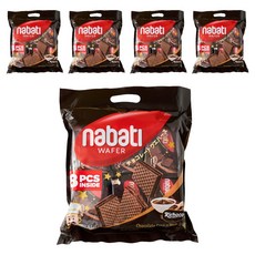nabati 巧克力威化餅 18個入, 414g, 5袋