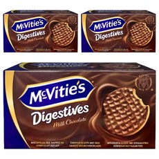 맥비티 밀크초코 다이제스티브, 200g, 3개