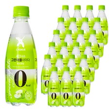 시그너스 그린애플 제로 사이다, 24개, 350ml