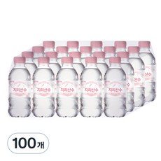 지리산수 무라벨, 330ml, 100개
