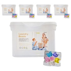 REQIR 6D 無磷無螢光劑配方 洗衣膠囊 果香 Set, 50顆/盒, 5盒