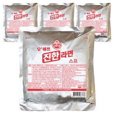 오뚜기 오쉐프 진한라면 스프, 285g, 4개