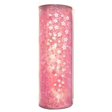 LIVING VELLY 亮片門鎖鉛筆盒, 粉紅色, 1個