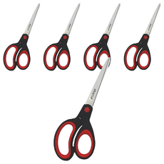 CutEdge 鋒銳 7吋不沾膠萬用剪 附專利刀座, C0041, 5支