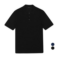 Kinloch 男款R N短袖3扣領子針織衣 EFW