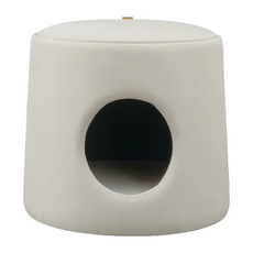 IRIS OHYAMA 愛麗思歐雅瑪 居家座椅式翻轉寵物窩 PW-PH44, 自然色, 1個