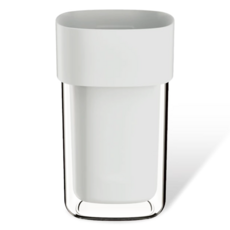 小麥購物 旅行漱口杯 Y962 12.2 x 6.5cm 3個, 白色, 1組