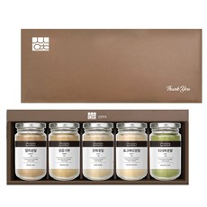 SINSUNHERB 綜合風味調味粉禮盒 鯷魚味 110g+生薑味 80g+洋蔥味 110g+香菇味 45g+海帶味 120g, 1套