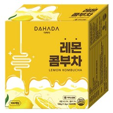 다하다 레몬콤부차, 1.5g, 100개입, 1개