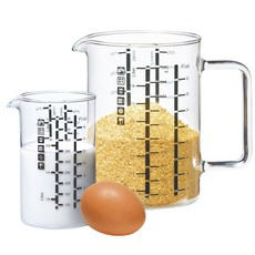 SIMAX 量杯 0.5L+1L 2件組, 單色