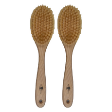 Braun Wettberg 珀薇 德國製白豚鬃 HOME SPA沐浴清潔刷, 2個, 1入