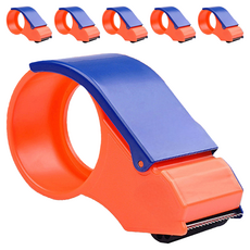 Happiness 第二代 俐落握把保護蓋膠帶切割器, 混色, 6個