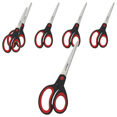 CutEdge 鋒銳 7吋不沾膠萬用剪 附專利刀座, C0041, 6支