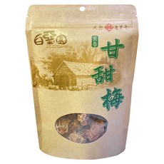 白堊園 茶香甘甜梅, 120g, 1包
