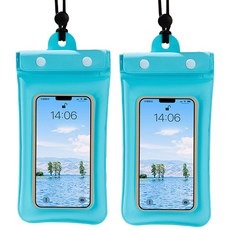 Bonavi 手機防水袋 Vivid, 天藍色, 2個